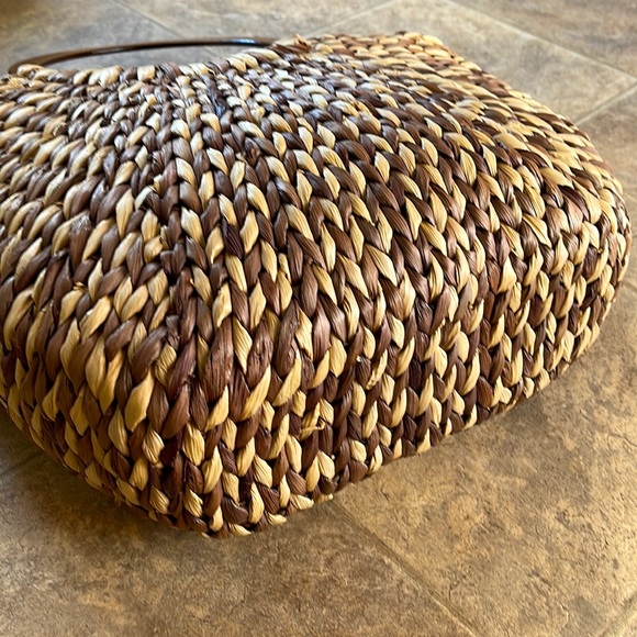 The Limited | Wicker Weekender/Beach Bag NWT - Picture 2 of 8